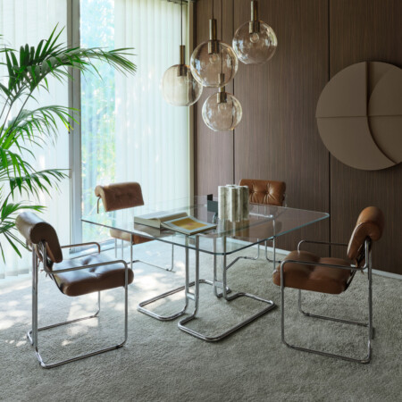 Tucroma Sessel von Guido Faleschini – Ikonisches Design in Anilinleder und Ponyfell-Optik