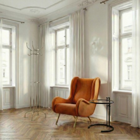 Senior Sessel von Marco Zanuso – Reedition in luxuriösem Samt